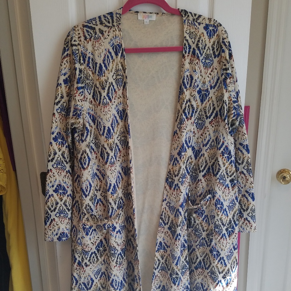 LuLaRoe Large L Jacquard Sarah